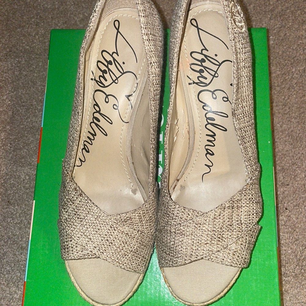 Lilly Edelman Wedges 8.5